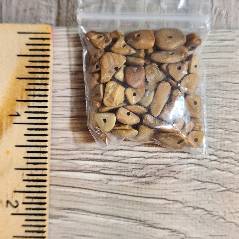 10 for $10 Gemstone Chips Drilled 1 Bag #8